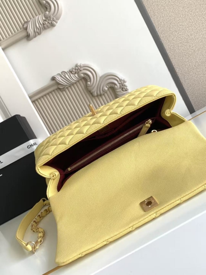 Ch**el top handle bags